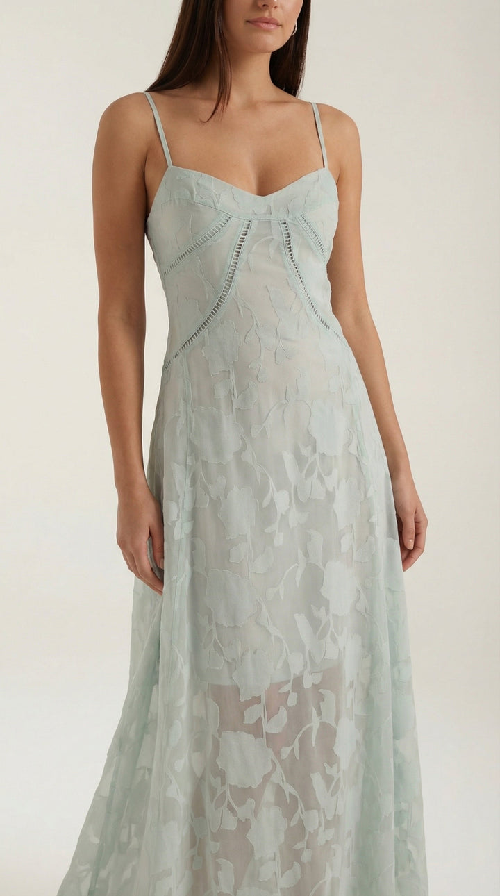 Marlowe | Women's Embroidered Maxi Dress