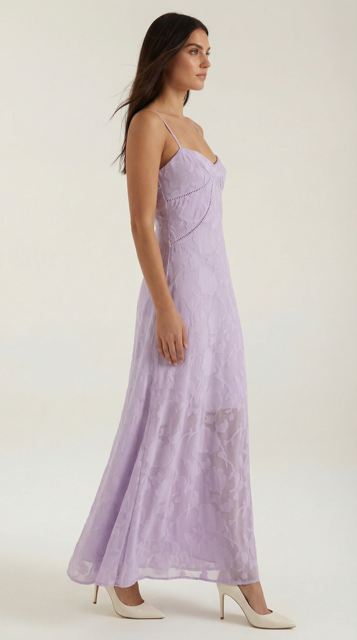 Marlowe | Women's Embroidered Maxi Dress