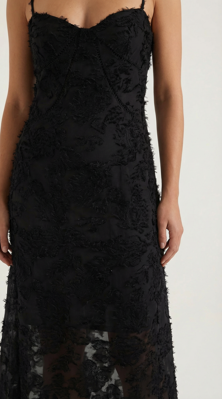 Marlowe | Women's Embroidered Maxi Dress