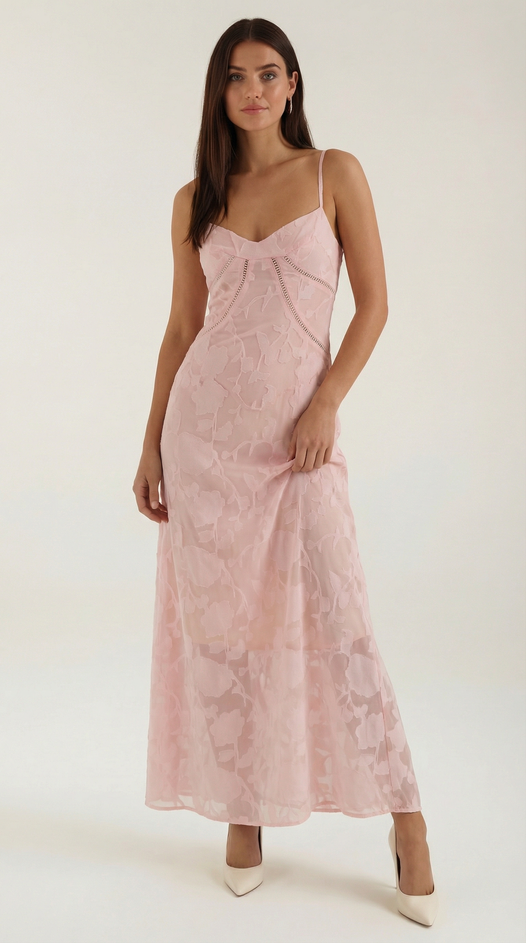 Marlowe | Women's Embroidered Maxi Dress