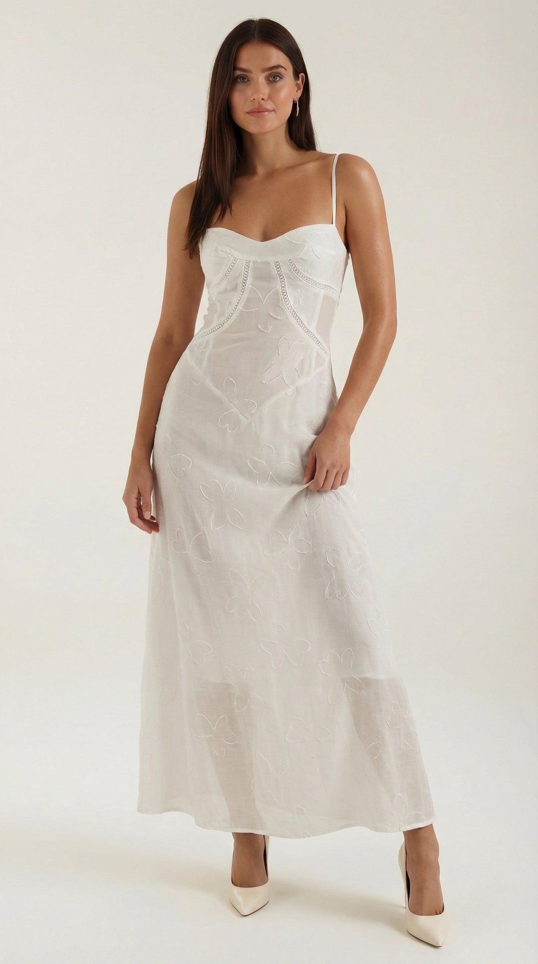 Marlowe | Women's Embroidered Maxi Dress