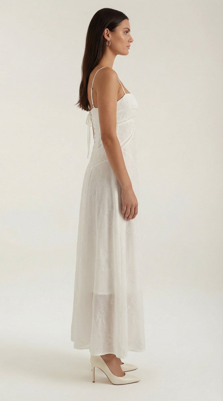 Marlowe | Women's Embroidered Maxi Dress