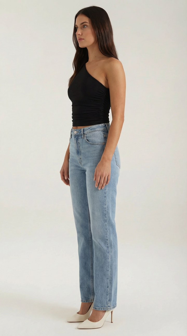 Elise | Women's Sleeveless One-Shoulder Top Chic