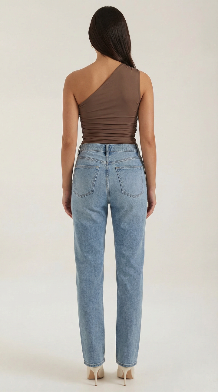 Elise | Women's Sleeveless One-Shoulder Top Chic