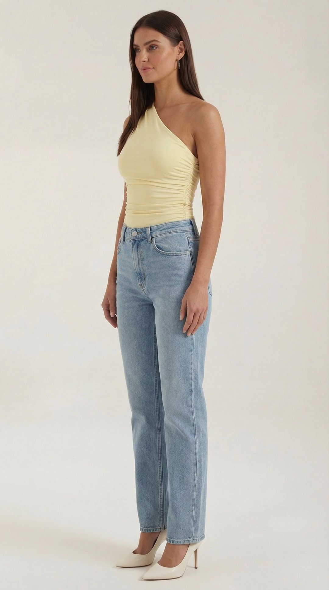 Elise | Women's Sleeveless One-Shoulder Top Chic