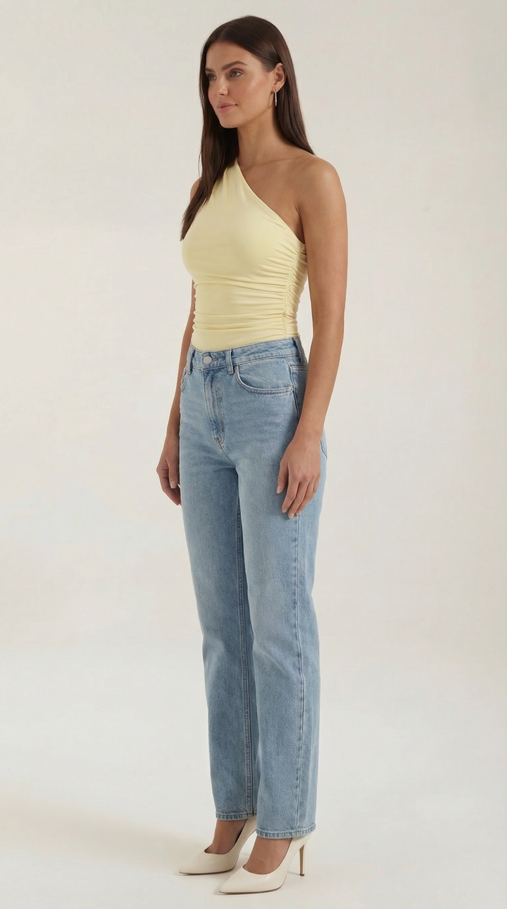 Elise | Women's Sleeveless One-Shoulder Top Chic
