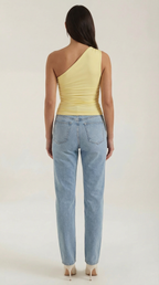 Elise | Women's Sleeveless One-Shoulder Top Chic