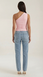 Elise | Women's Sleeveless One-Shoulder Top Chic