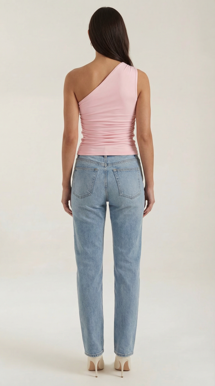 Elise | Women's Sleeveless One-Shoulder Top Chic