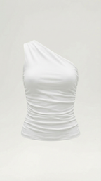 Elise | Women's Sleeveless One-Shoulder Top Chic
