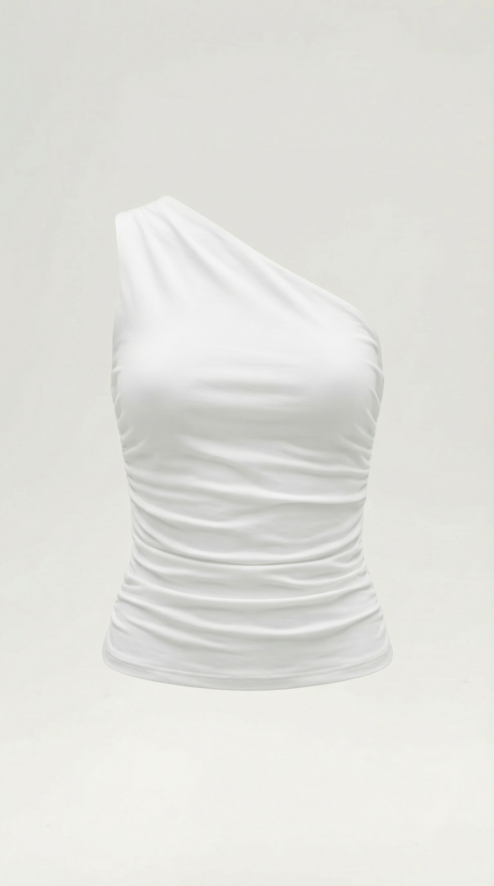 Elise | Women's Sleeveless One-Shoulder Top Chic
