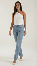 Elise | Women's Sleeveless One-Shoulder Top Chic