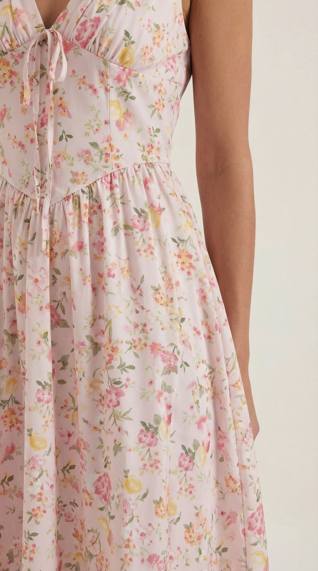 Sofia | Women's Plunge Midi Dress Elegant