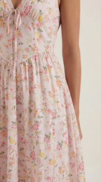 Sofia | Women's Plunge Midi Dress Elegant