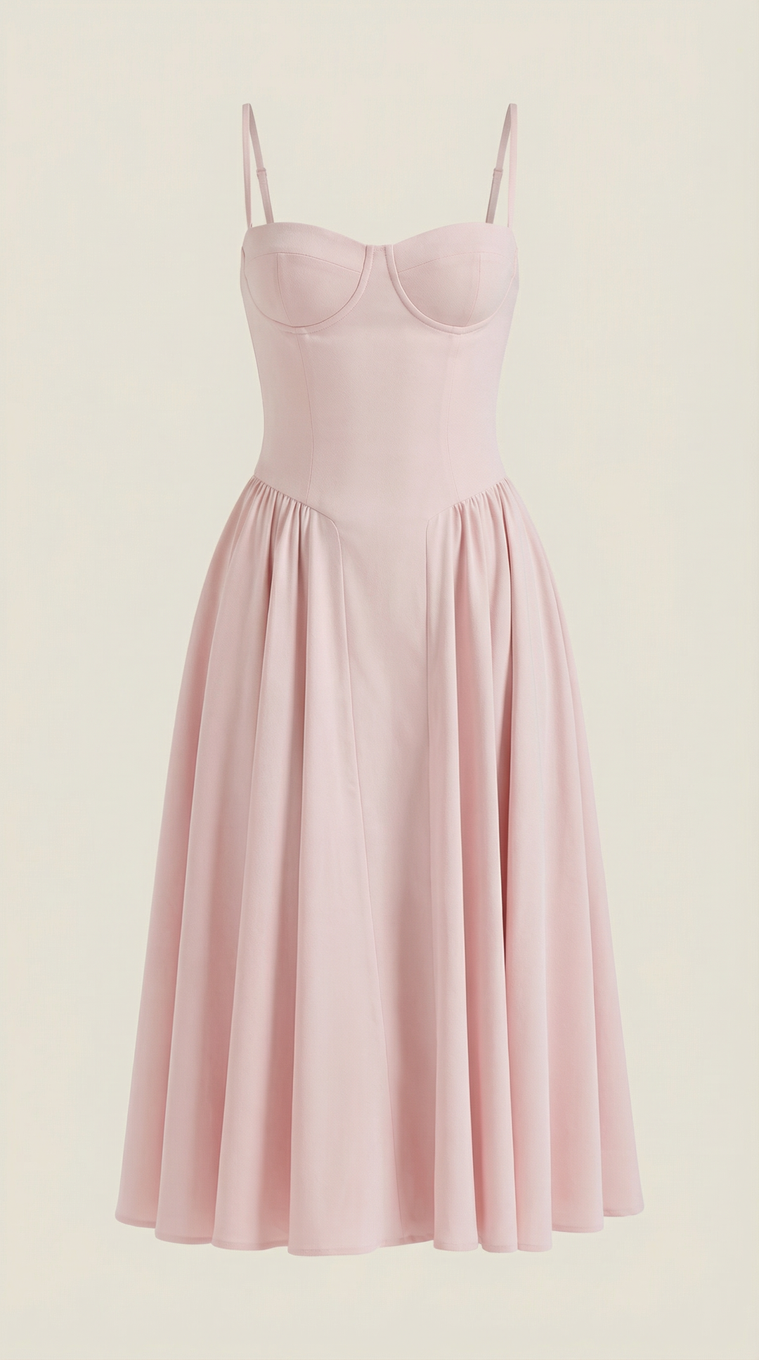 Sofia | Women's Corset Midi Dress Elegant