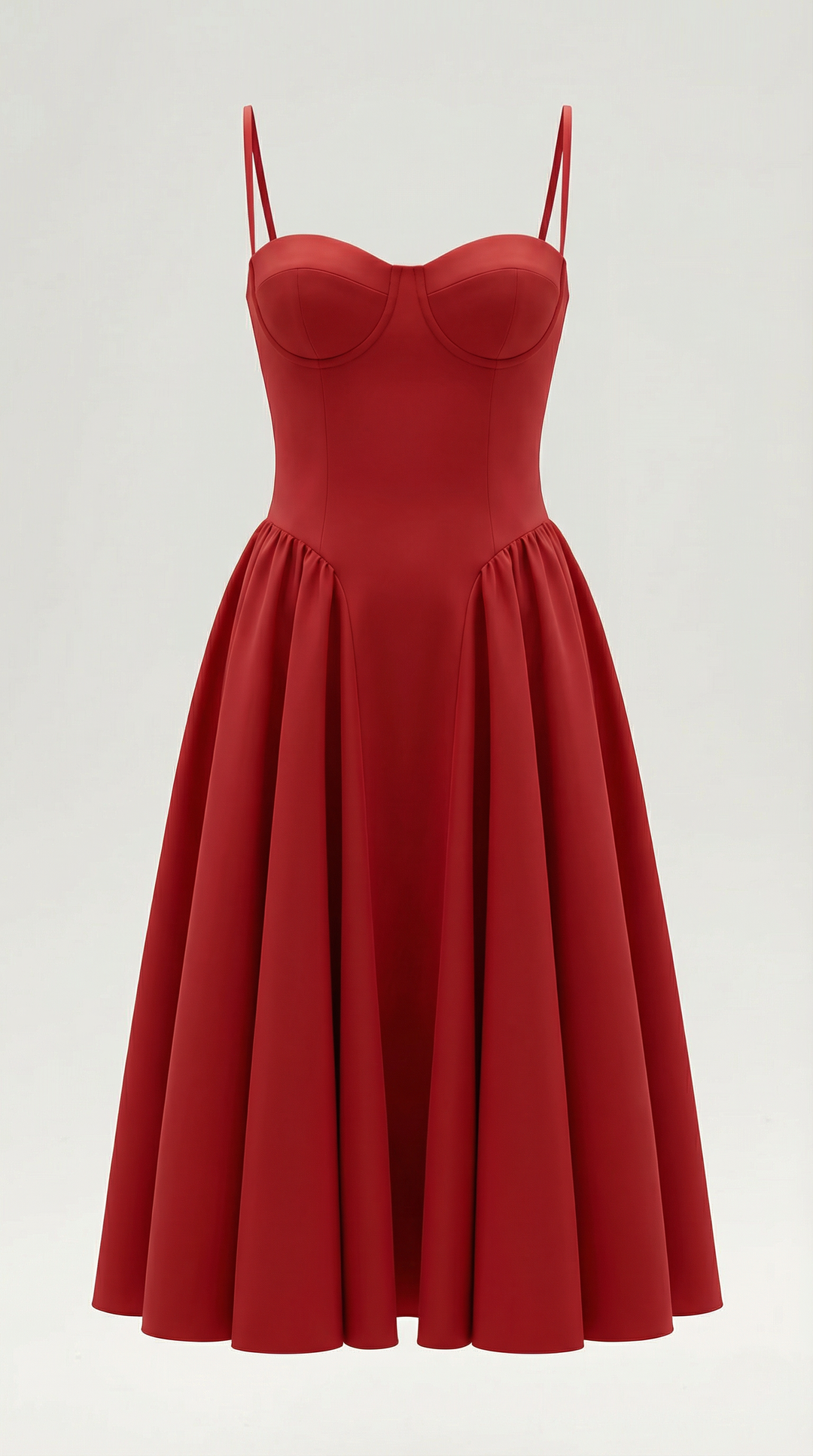 Sofia | Women's Corset Midi Dress Elegant