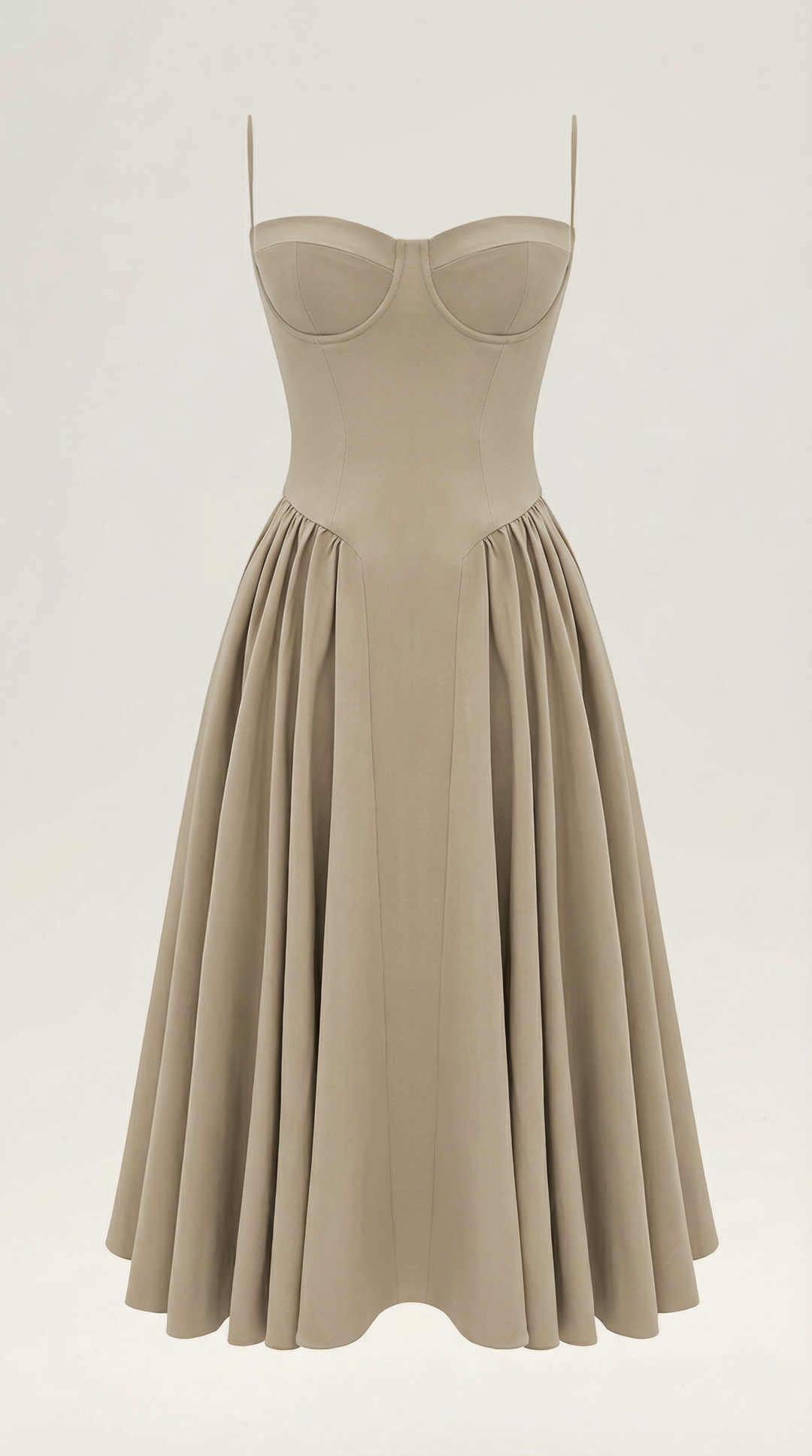 Sofia | Women's Corset Midi Dress Elegant