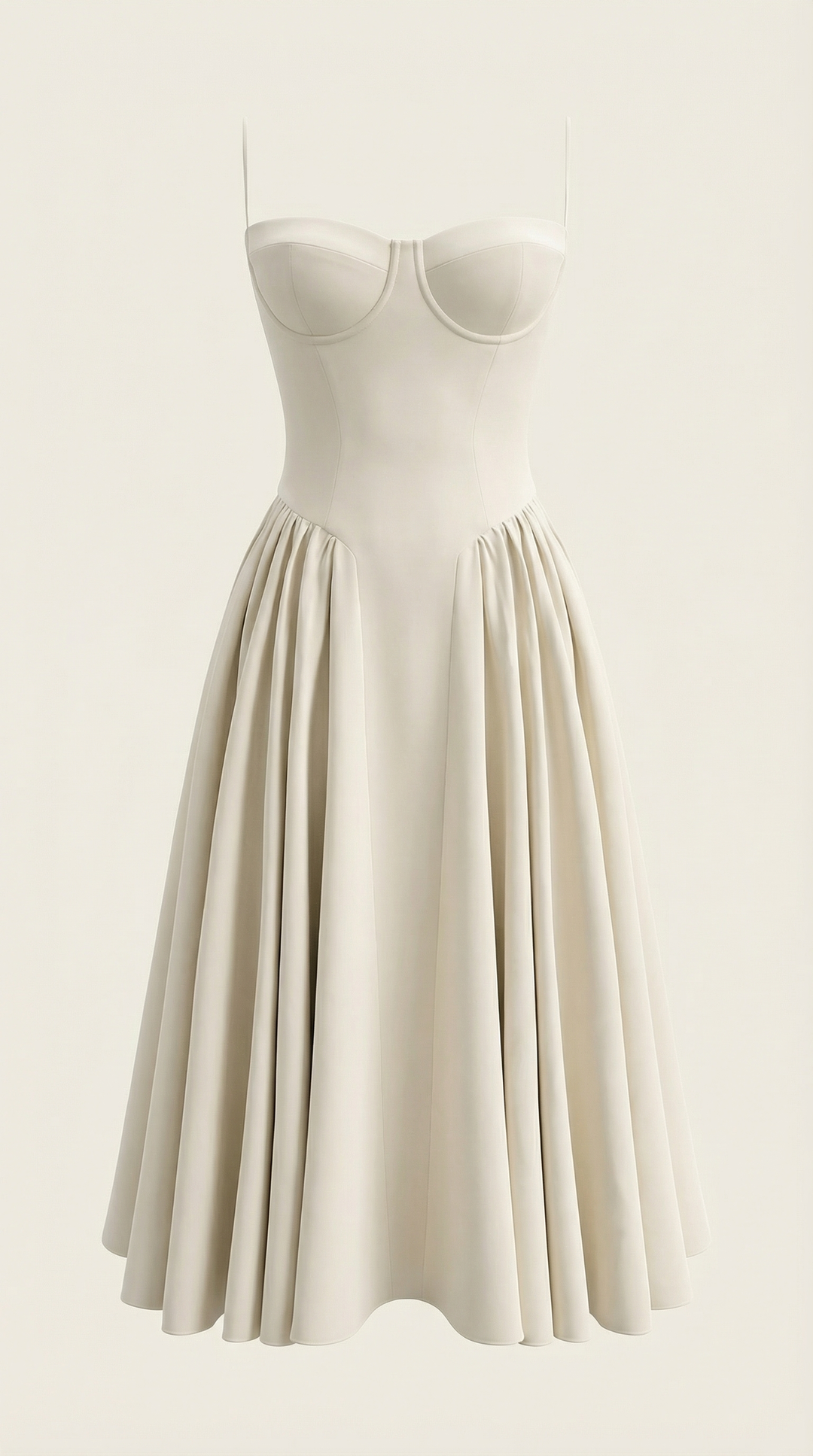 Sofia | Women's Corset Midi Dress Elegant