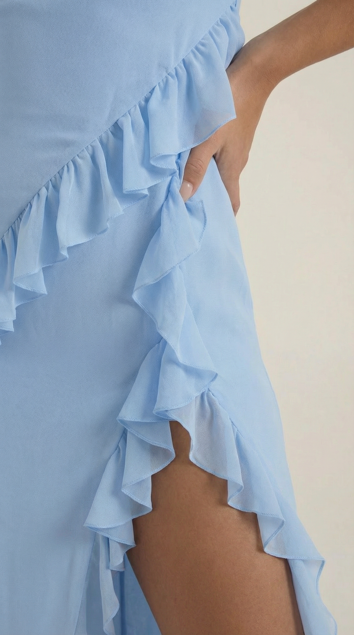 Sienna | Women's Ruffled Maxi Dress Elegant