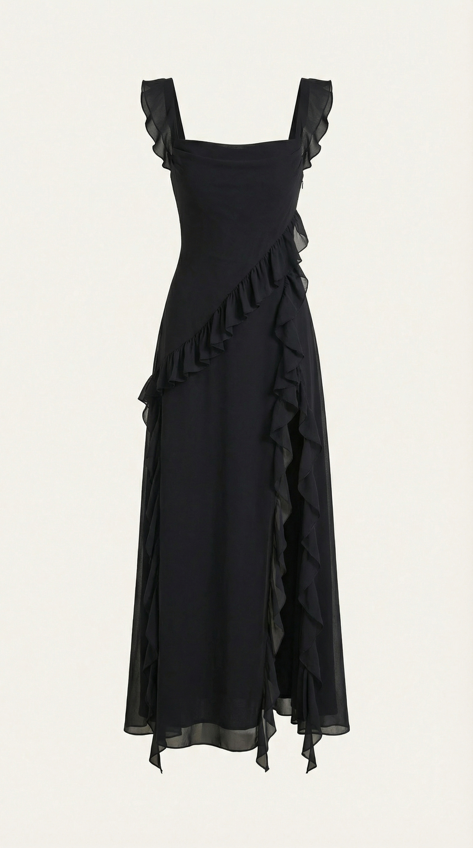 Sienna | Women's Ruffled Maxi Dress Elegant