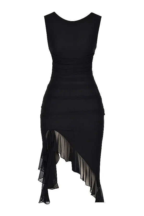 Alette | Women's Sleeveless Bodycon Midi Dress