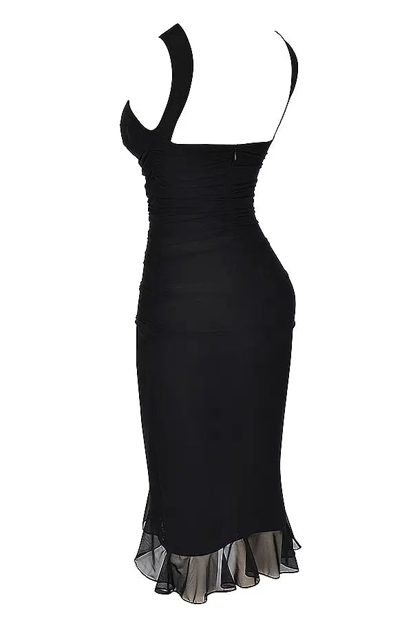 Alette | Women's Sleeveless Bodycon Midi Dress