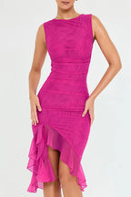 Alette | Women's Sleeveless Bodycon Midi Dress
