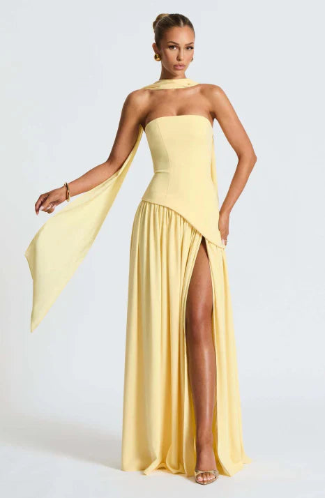 Aveline | Women's Strapless Formal Maxi Dress